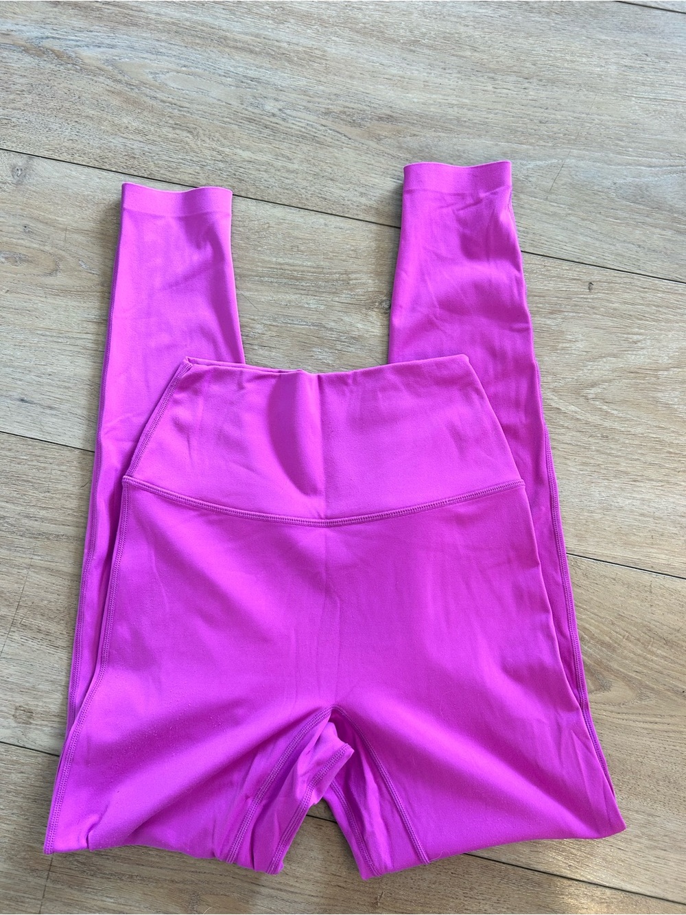 LSKD Fuscia Leggings - Bright Pink| Size M - Picture 2 of 2